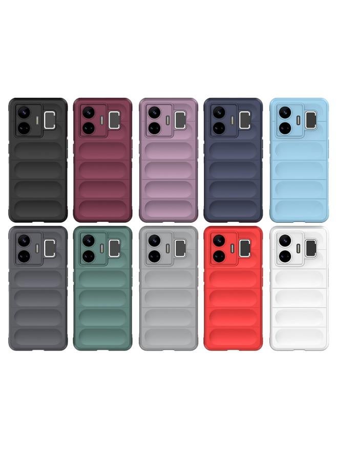 S-TOP Case For Realme GT Neo 5 5G Magic Shield TPU + Flannel Phone Case - Image 2