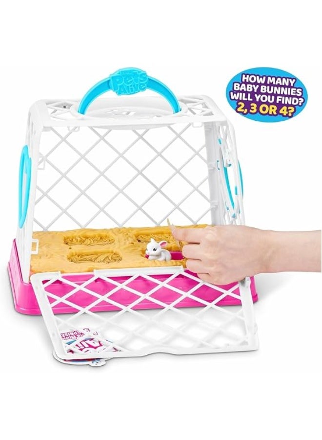 ZURU Pets Alive Magic Bunnies Interactive Toy with 20+ Surprises - Image 2