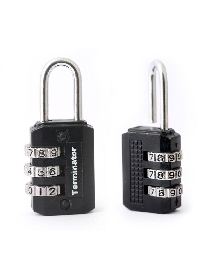 Terminator Terminator Pad Lock 20Mm Black 