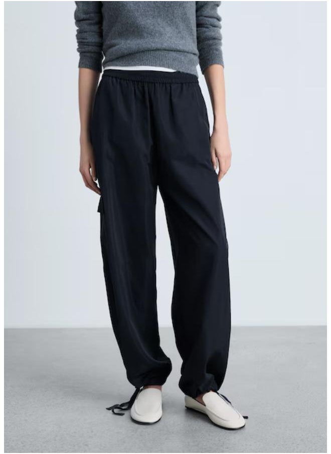 MANGO Cargo Adjustable Hem Pants  - Image 1