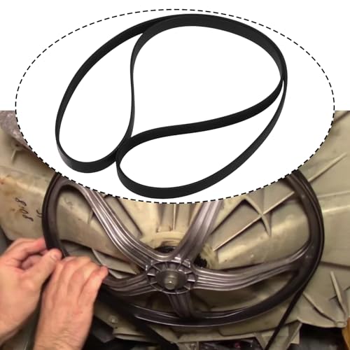 OTOTEC Washing Machine Drive Belt 8EPH1258 Rubber 1258mm X 13mm 8 Ribs Compatible Replacement - Image 3