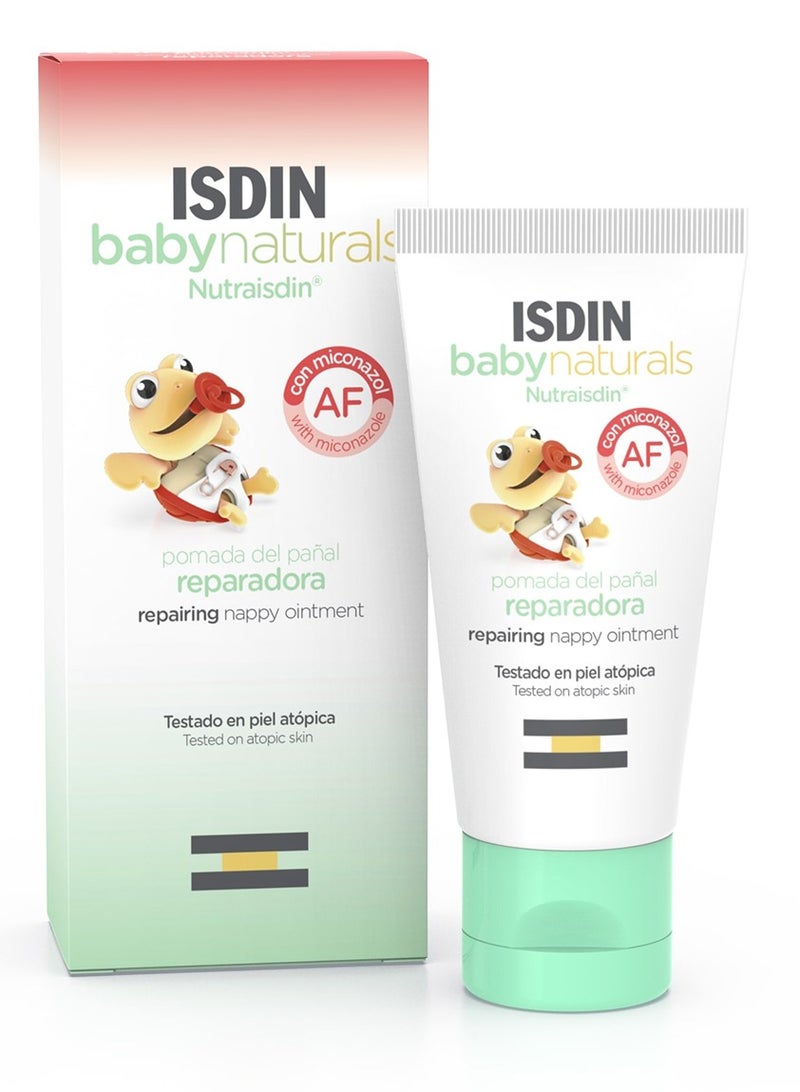 ISDIN Baby Natural Repairing Nappy Ointment for Epidermal Irritation 50ml