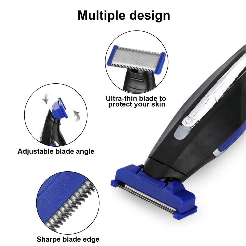 LinMei 6PCS LinMei Replacement Shaver Heads for 1st Generation Micro Touch Solo Men's Trimmer with 2 Cleaning Brushes - Image 3