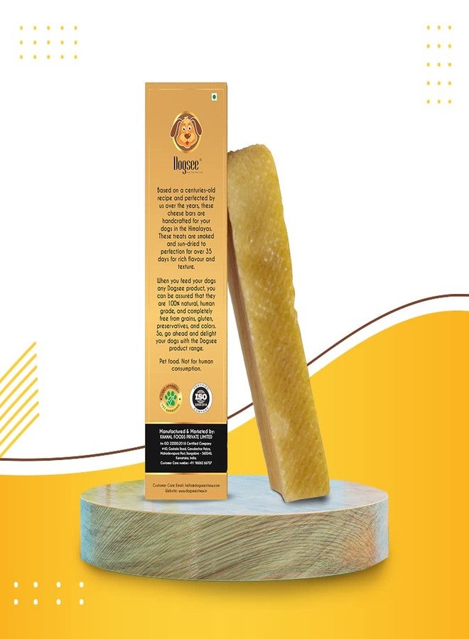DOGSEE CHEW Singles Vegetarian Chew - 85g | 100% Natural Himalayan Chews for Large-Sized Dogs | Smoke Dried Natural Chew Bars | Chew Sticks for Dogs | All Life Stages - Image 2