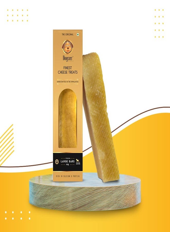 DOGSEE CHEW Singles Vegetarian Chew - 85g | 100% Natural Himalayan Chews for Large-Sized Dogs | Smoke Dried Natural Chew Bars | Chew Sticks for Dogs | All Life Stages - Image 1