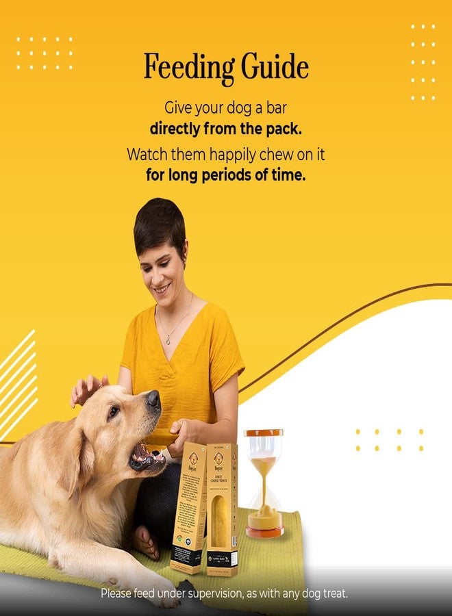 DOGSEE CHEW Singles Vegetarian Chew - 85g | 100% Natural Himalayan Chews for Large-Sized Dogs | Smoke Dried Natural Chew Bars | Chew Sticks for Dogs | All Life Stages - Image 5
