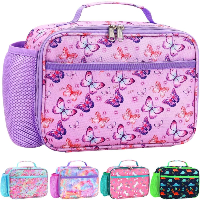 RHCPFOVR Kids Lunch Bag - Insulated Lunch Box for Boys Girls,Washable Lunch Bag and Reusable Toddler Leak-proof Lunchbox for School and Daycare - Image 1
