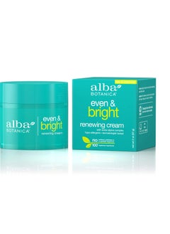Alba Botanica Alba Botanica Even and Bright Renewal Cream 2 Fl. Oz (Packaging May Vary) 