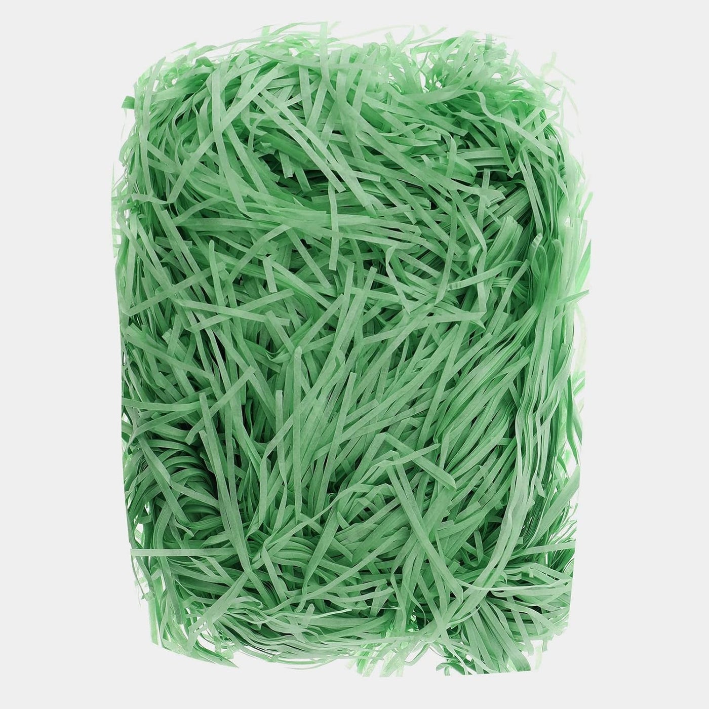Red Dot Gift REDDOTGIFT® 5-Pack (Each Pack 100 gram) Raffia Shreds Strands Eco-friendly Shredded Crinkle Confetti Crinkle Cut Filling Shredded Paper for Hamper Gift Box Filling (Green)
