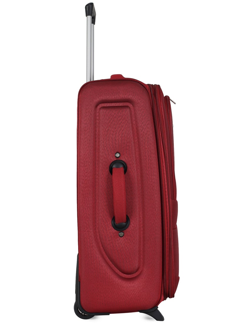 STARLIFE - Set of 3 Light Weight Polyester Trolley Luggage 2 Wheels With Number Lock 20,24,28 Inches - Image 1