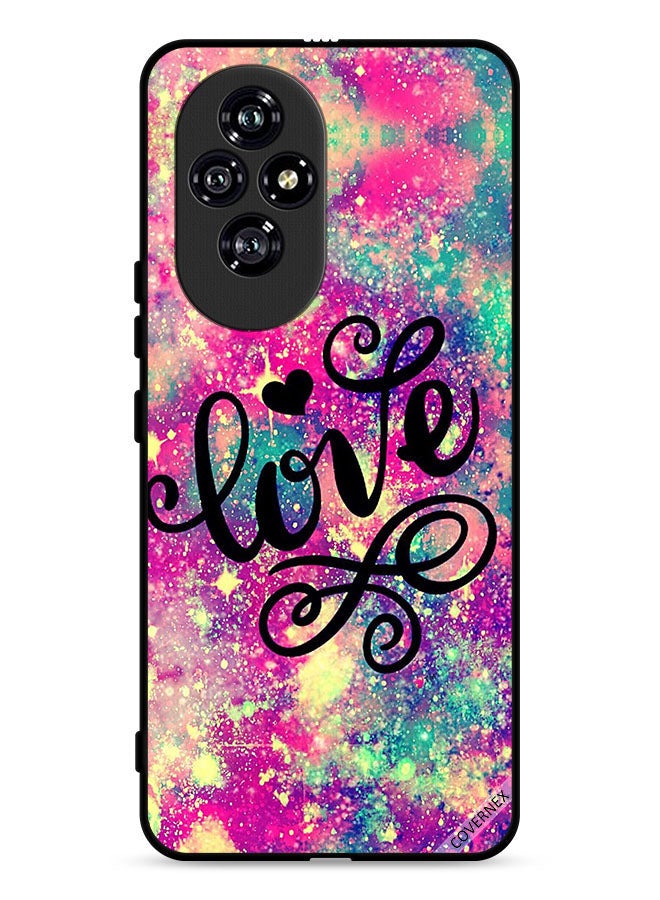 Covernex غطاء حماية Honor 200 5G بتصميم خلفية شرارات الحب - Image 1