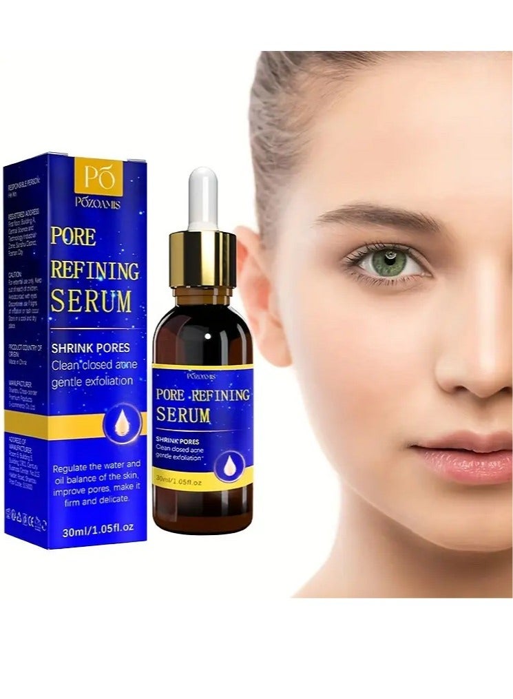 pozo Refining Serum Pore Shrinking Essence Deep Moisturizing And Smoothing Skin 30ml (2 Pack) - Image 5