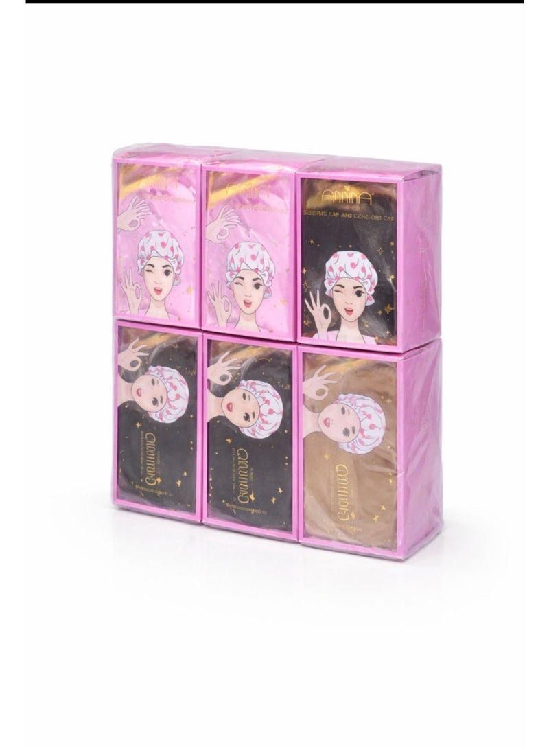 بونيه ساتان للشعر المجعد عالي الجودة مصمم لنوم مريح (متعدد الألوان) - Image 1