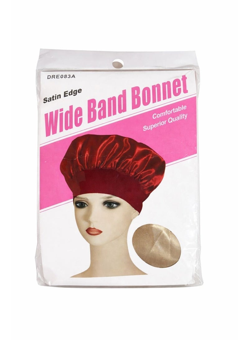 بونيه ساتان للشعر المجعد عالي الجودة مصمم لنوم مريح (متعدد الألوان) - Image 3