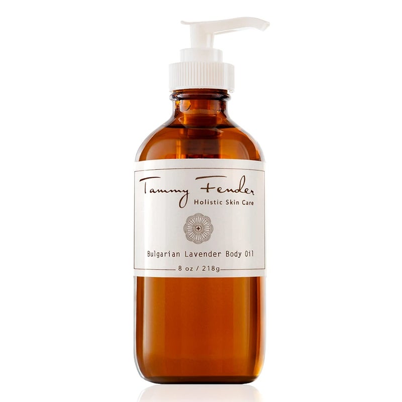tammy fender TAMMY FENDER  Natural Bulgarian Lavender Body Oil  Organic CrueltyFree NonToxic  Soothe Hydrate  Nourish For Radiant Soft Skin  For All Skin Types 8 oz  218 g 