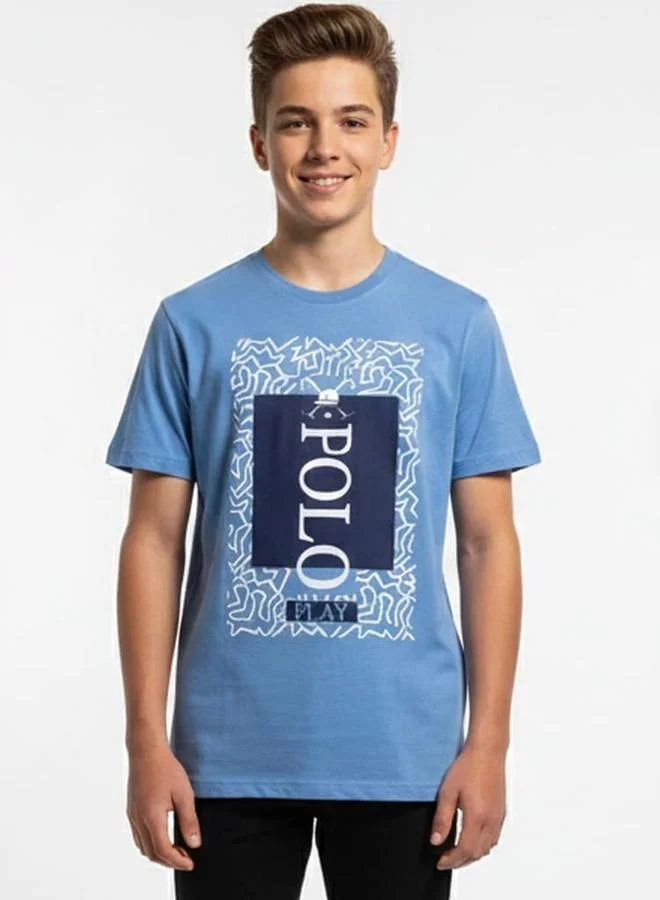 Polo Play Teen Boys Graphic Logo T-Shirt