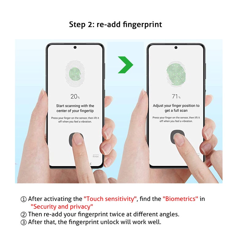 Ailun Screen Protector for Galaxy S22+/S22 Plus 5G 6.6 Inch Display 3Pack + 3Pack Camera Lens Tempered Glass Fingerprint Unlock 0.25mm Clear Anti-Scratch Case Friendly [Not For S22 Ultra] - Image 3