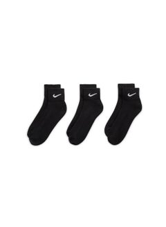 Nike 3 Pack Value Quarter Socks  - Image 3