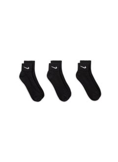 Nike 3 Pack Value Quarter Socks  - Image 4