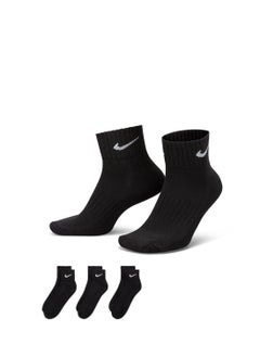 Nike 3 Pack Value Quarter Socks  - Image 1