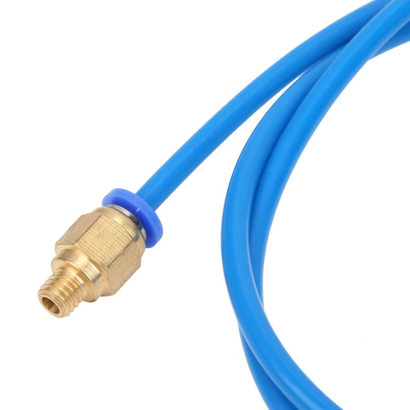 مجموعة أنابيب PTFE باللون الأزرق والأبيض 4 قطع مقاومة للحرارة العالية 260 درجة مئوية لطابعات ثلاثية الأبعاد مقاس 1.75 مم - Image 3