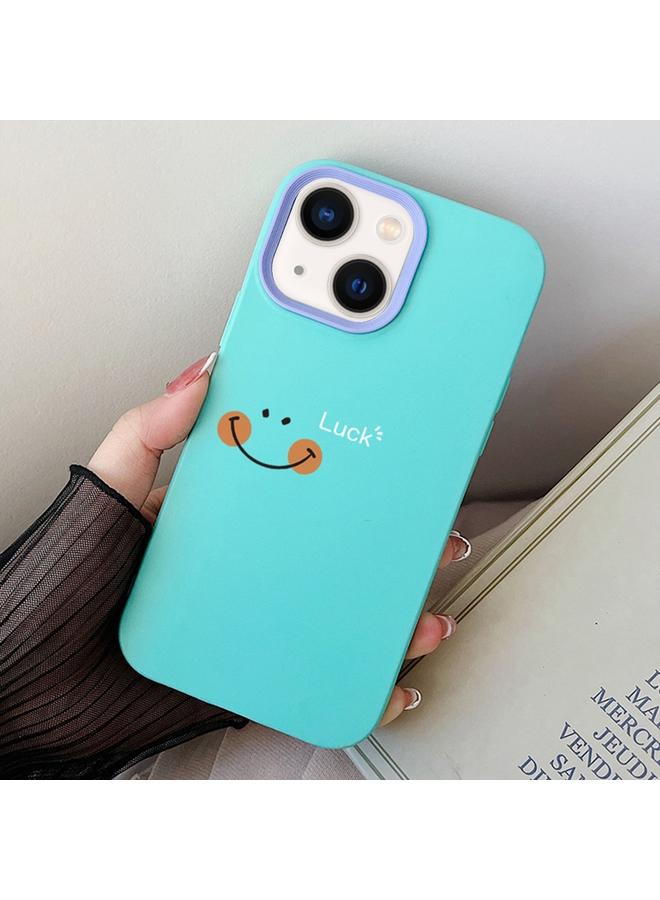 اس-توب جراب لهاتف iPhone 13 mini Smile Face PC Hybrid TPU - Image 1