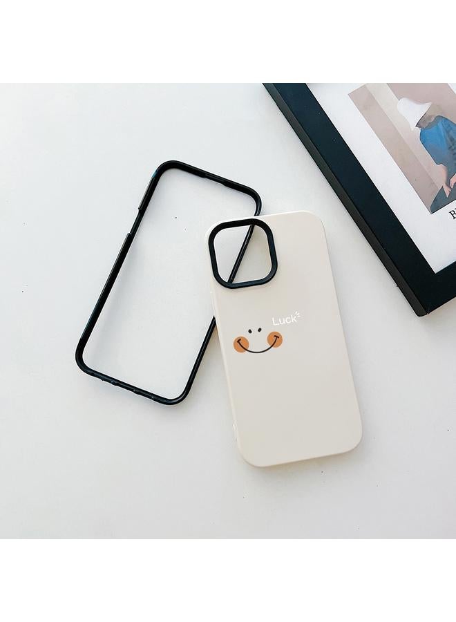 اس-توب جراب لهاتف iPhone 13 mini Smile Face PC Hybrid TPU - Image 3