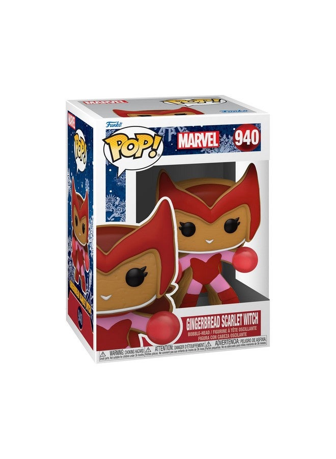 Funko فنكو بوب! مارفل: خبز الزنجبيل سكارليت ويتش - Image 1