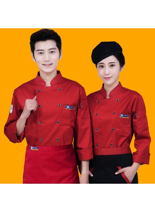 KUYING New Chef's Clothing Work Clothes - Image 1