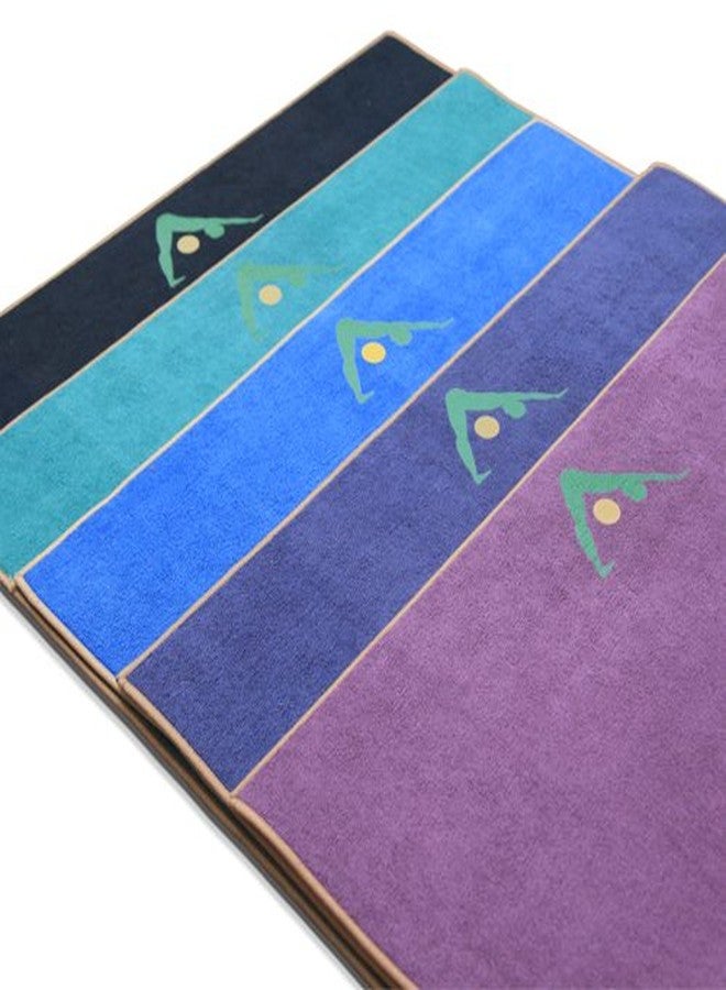AURORAE Synergy 2in1 Hot Yoga Mat. Integrated Microfiber Towel. No Slipping No Bunching - Image 4