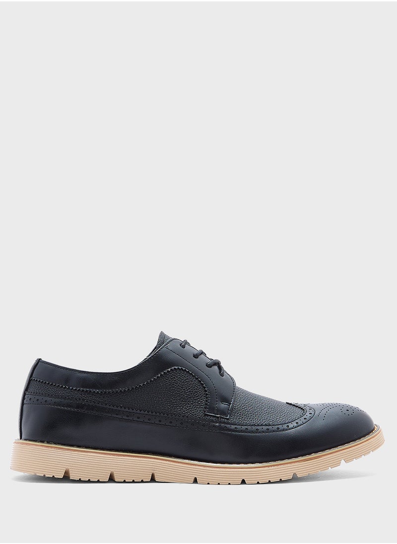 Robert Wood Wing Cap Casual Lace Up  - Image 1