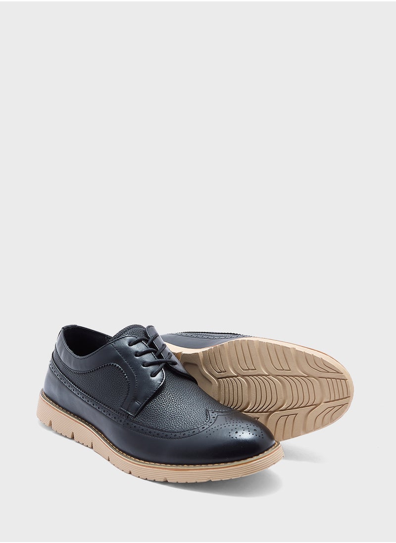 Robert Wood Wing Cap Casual Lace Up  - Image 3