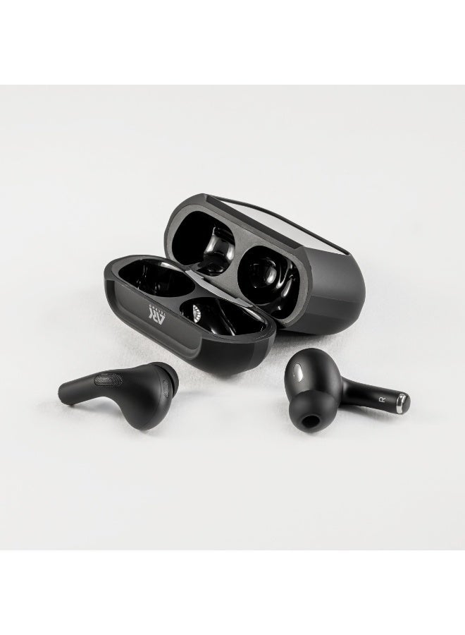 ARKTechno TWS02 Wireless Bluetooth Earbuds with Smart LED Display | 6 Hours Playtime | JL7003D4 Chip with ANC & ENC Noise Cancellation | IPX4 Water Resistant | Touch Control | Bluetooth 5.3 - Image 2