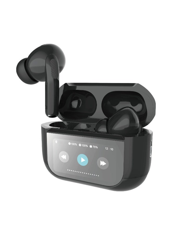 ARKTechno TWS02 Wireless Bluetooth Earbuds with Smart LED Display | 6 Hours Playtime | JL7003D4 Chip with ANC & ENC Noise Cancellation | IPX4 Water Resistant | Touch Control | Bluetooth 5.3 - Image 3