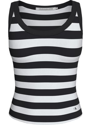 Calvin Klein Jeans Striped Knitted Top  - Image 1