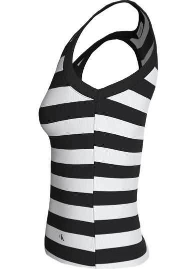 Calvin Klein Jeans Striped Knitted Top  - Image 3