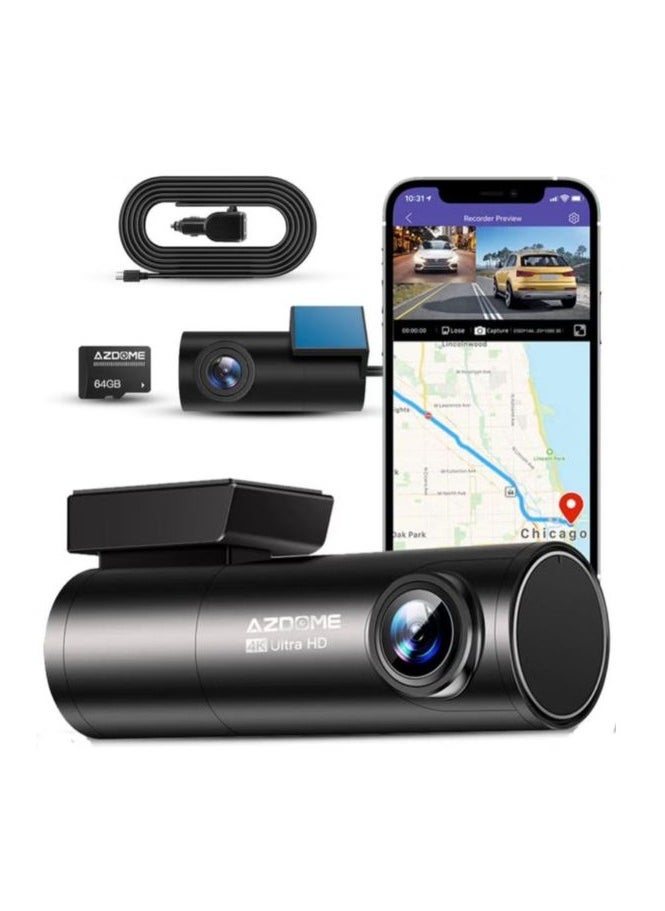 Dash cam camera High quality 4K audio recording and night vision 64GB free memory - pzsku/Z69E752462F18C76F7AC3Z/45/_/1720689151/a4aa8f4c-2bdd-417c-a3a0-4bf91e713a9e