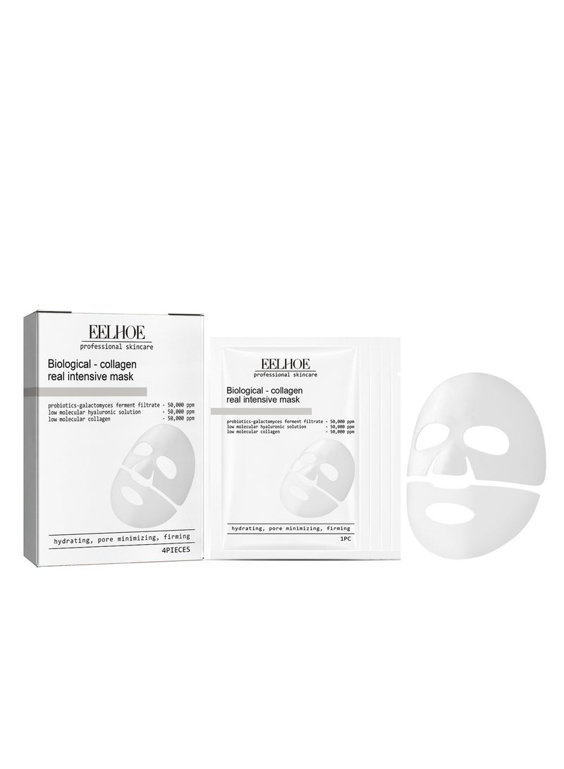 EELHOE Skaind Collagen Glowy Mask Overnight, Skaind Hydraglow Deep Face Mask, Bio Collagen Face Mask Overnight, Deep Collagen Anti Wrinkle Lifting Mask, Collagen Firming Sleeping Mask (4pcs) - Image 1