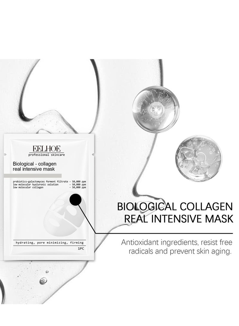 EELHOE Skaind Collagen Glowy Mask Overnight, Skaind Hydraglow Deep Face Mask, Bio Collagen Face Mask Overnight, Deep Collagen Anti Wrinkle Lifting Mask, Collagen Firming Sleeping Mask (4pcs) - Image 4