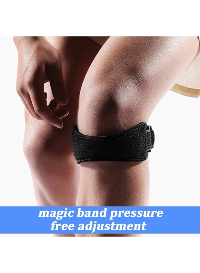 Patella Tendon Knee Strap – Knee Pain Relief Support Brace for Women & Men – Strong Stability for Running, Soccer & Sports - Image 3