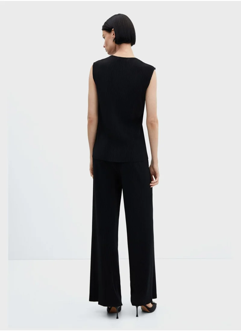 MANGO High Waist Pants