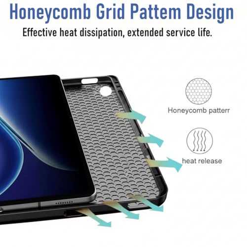 ProElite Case Cover for OnePlus Pad Go 2 12.1 inch Case, Deer Flip case Cover for OnePlus Pad Go 2 12.1 inch Case with Pen Holder [Auto Sleep Wake Feature], Grey - Image 3