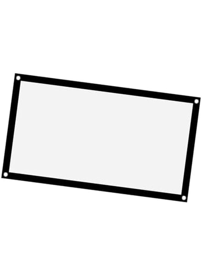 Projector Screen Indoor 16 9 Thicken Non Crease Soft White Model ZJchaotniafwp6ry 11 - Image 4