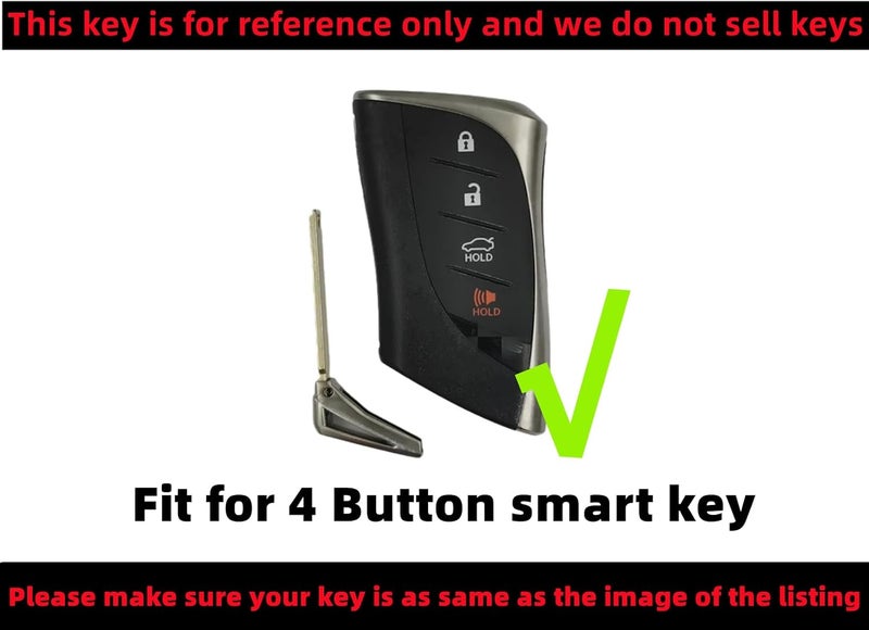 REPROTECTING Silicone Rubber Key Fob Cover for Lexus - Image 3