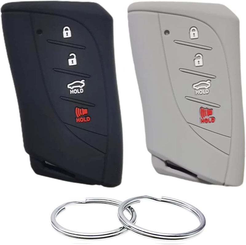 REPROTECTING Silicone Rubber Key Fob Cover for Lexus - Image 1