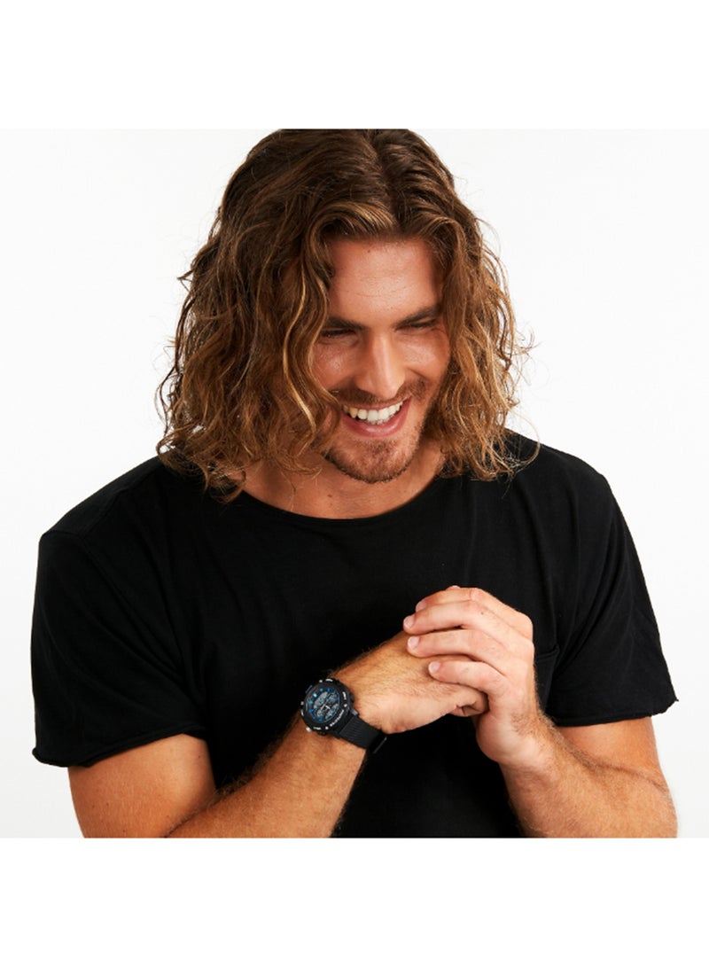 Sector EX-45 43MM DIGITAL BLU BLK DIAL BLK PU S - Image 4