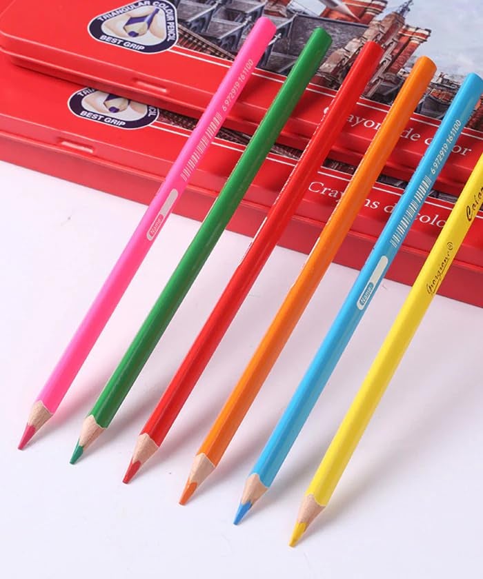 Giorgione Artists Colouring Pencils Tin Set of 12