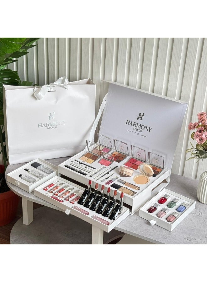 Harmony Beauty Makeup Collection best seller .. White color - Image 1