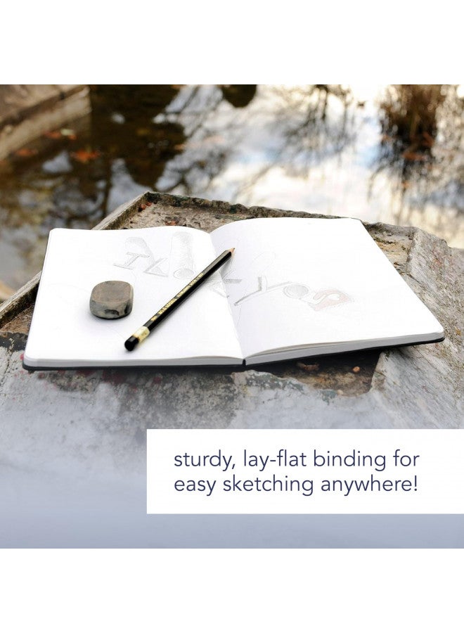 Canson Artist Series Sketchbook, Hardbound Journal, 11x14 inches, 184 Pages (65lb/96g) - Artist Paper for Adults and Students - Graphite, Charcoal, Pencil, Colored Pencil - Image 4