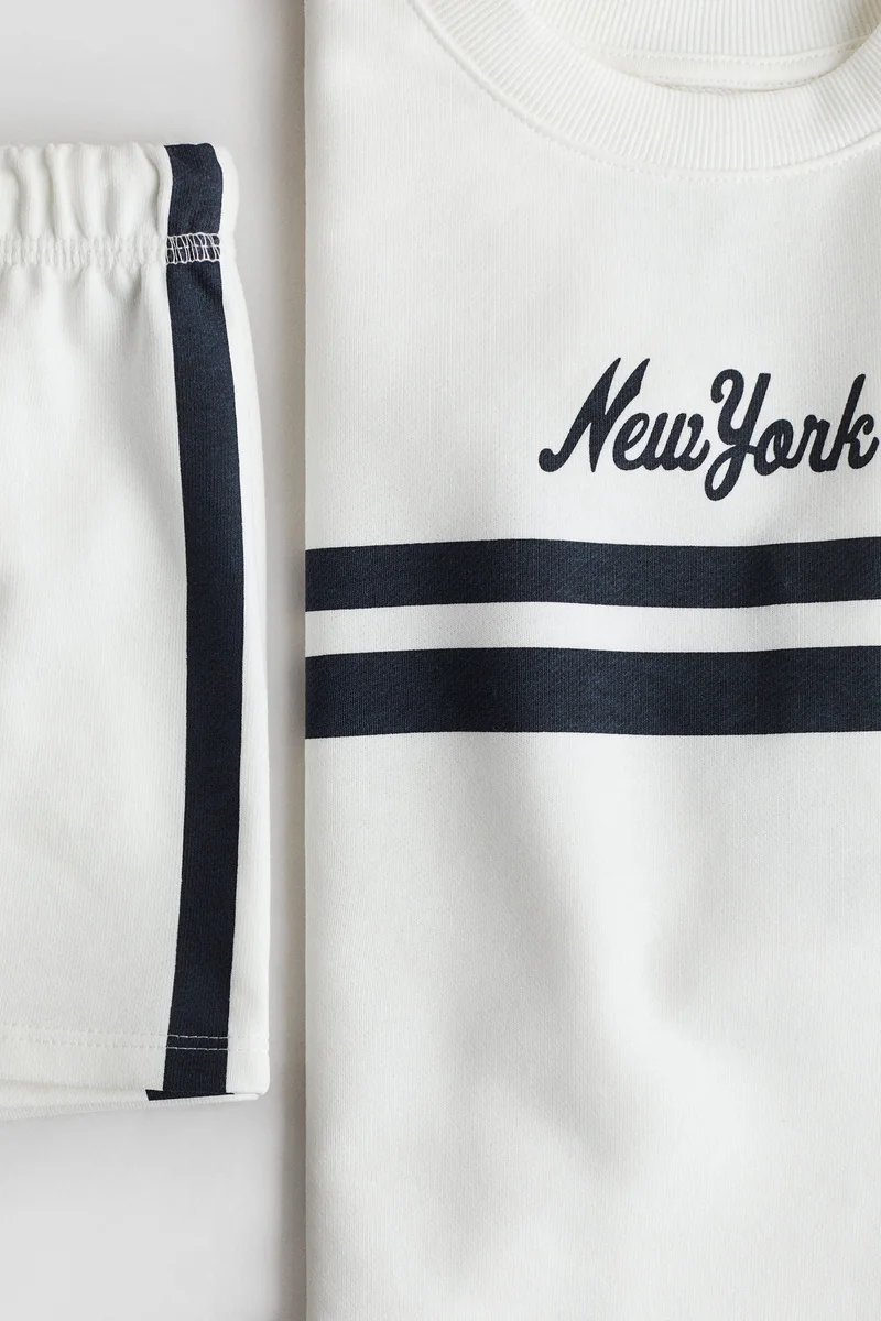 H&M 2-piece sweatshirt set